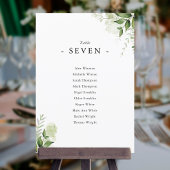 Carte Plan d'assise de feuillage de verdure simple Numér