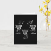 Carte Plan de volant de badminton breveté  (Fleur jaune)