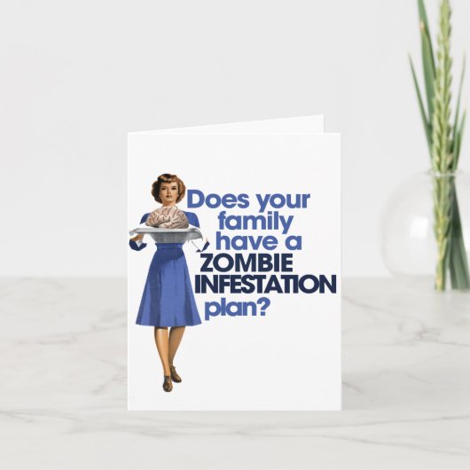 Carte Plan d'infestation zombie (Devant)