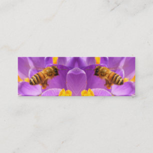 Carte planante de profil de ~ d'abeille