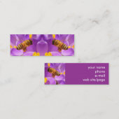 Carte planante de profil de ~ d'abeille (Devant / Derrière)