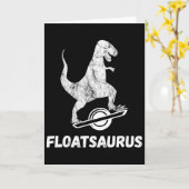 Carte Planche à roulettes électrique Float T-rex Saurus  (Fleur jaune)