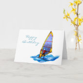 Carte Planche à voile sauvage (Fleur jaune)