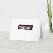 Carte Planche de la Plage Pop Art (Dos)