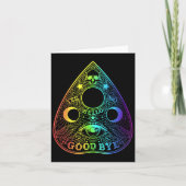 Carte Planchette Planchette Gothique Paranormal Hallowee (Devant)