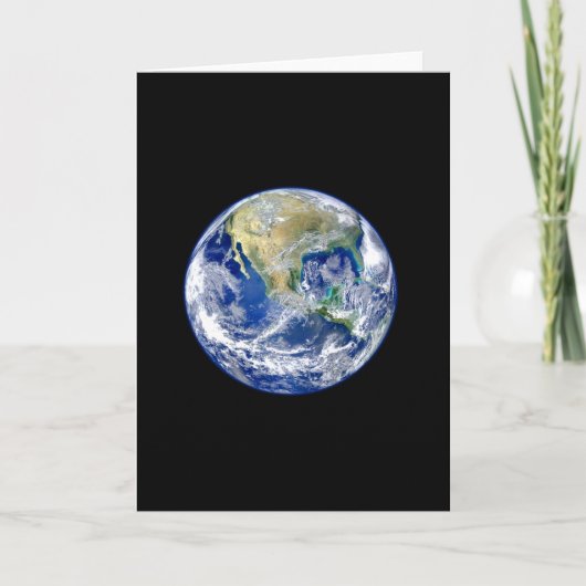 Carte Planète Terre (Devant)