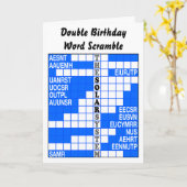 Carte Planètes et Lunes du système solaire (Fleur jaune)