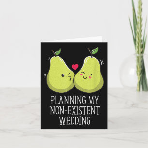 Carte Planification Mon Mariage Non Existant Drôle Coupl