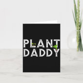 Carte Plant Daddy Funny Landscang, Gardening, Or Mowing (Devant)