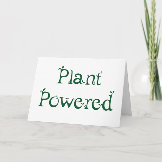 Carte Plante (Devant)
