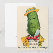 Carte Plante vintage (Devant / Derrière)