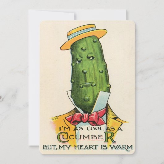 Carte Plante vintage (Devant)