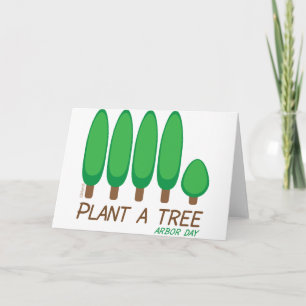 Carte Plantez un arbre - journée de l'arbre