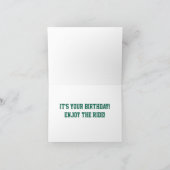 Carte Plaque de licence verte et blanche personnalisée A (Intérieur)