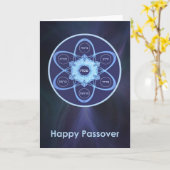 Carte Plaque de séchage de la Pâque (Fleur jaune)