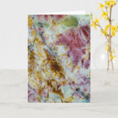 Carte Plaque d'optique verte australienne (Fleur jaune)