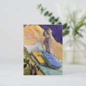 Carte Plaster Statuette Rose et romans Vincent van Gogh (Debout devant)