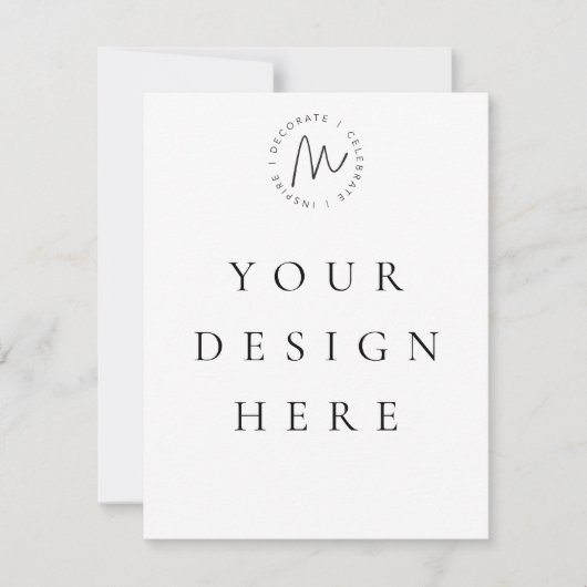 Carte plat 5,5 x 4,25 (Devant)