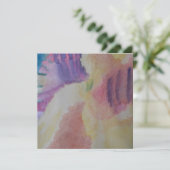 Carte Plat Art Abstrait Coral Reef (Debout devant)