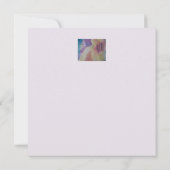 Carte Plat Art Abstrait Coral Reef (Dos)
