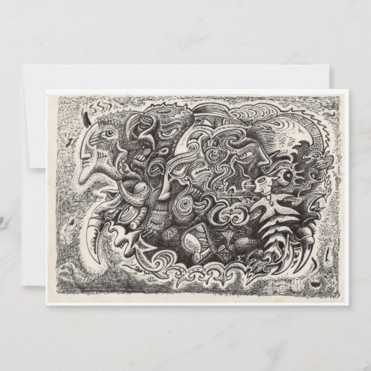 Carte Plat Bête Hybride (Devant)