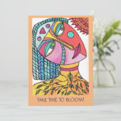 Carte plat "Bloom" Femmes de l'esprit (Debout devant)