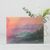 Carte plat Blue Ridge Mountains (Debout devant)