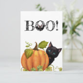 Carte Plat Boat Halloween (Debout devant)