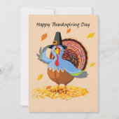 carte plat bon thanksgiving (Devant)