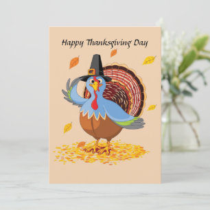 carte plat bon thanksgiving