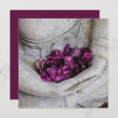 CARTE PLAT : BOUDDHA + BLOSOMS (Devant / Derrière)