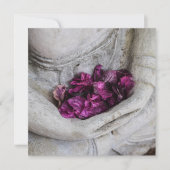 CARTE PLAT : BOUDDHA + BLOSOMS (Devant)