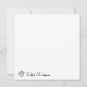 Carte plat carré (Dos)