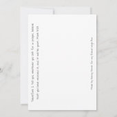 Carte Plat Cheval Coucher De Soleil Par Sherry Jar (Dos)