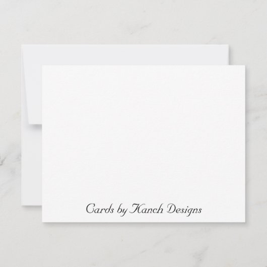 Carte plat de 40e anniversaire (Dos)