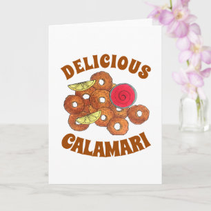 Carte Plat de Calamari frits Alimentation Italienne Entr