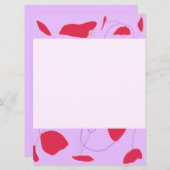 Carte plat de style nature Volute (Devant / Derrière)