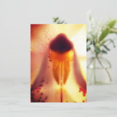 Carte Plat Design Floral (Debout devant)