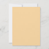 Carte Plat Design Floral (Dos)