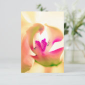 Carte Plat Design Orchidée apaisante (Debout devant)