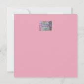 Carte Plat du Banc d'été (Dos)