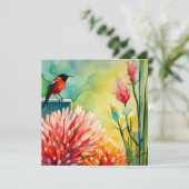 Carte Plat du Jardin des colibris (Debout devant)