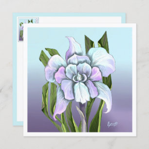 Carte Plat Fleur Smeraldo