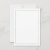Carte plat FREGE SAGE 3.5x5 (Dos)