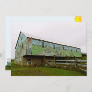 Carte Plat Grange Peinte