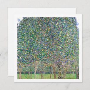 CARTE PLAT : GUSTAV KLIMT : PEAR TREE 1903