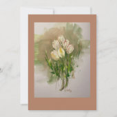 Carte plat Hallelujah de Pâques (Devant)