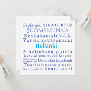 Carte Plat Helsinki