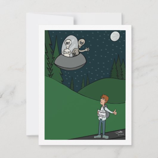 Carte plat Hitchhiking (Devant)