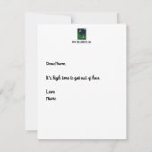 Carte plat Hitchhiking (Dos)